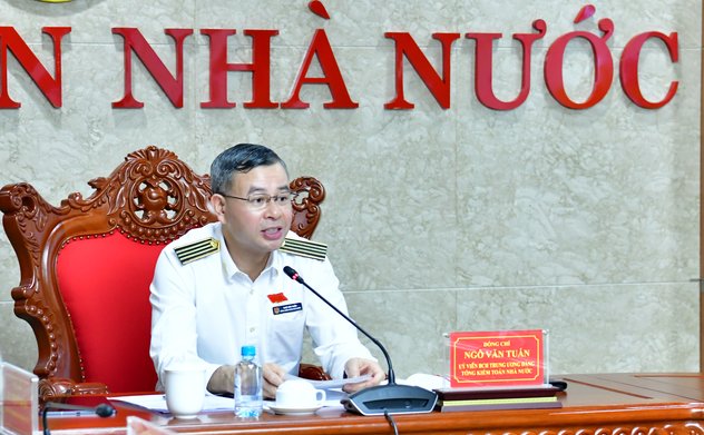 Đoàn đại biểu Đảng bộ Kiểm toán nhà nước thảo luận, cho ý kiến về dự thảo các báo cáo trình Đại hội Đảng bộ Quốc hội